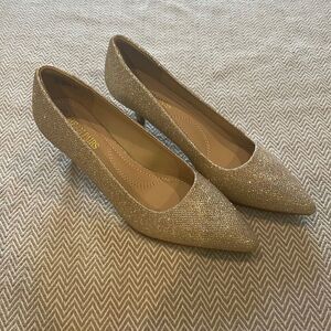 Dream Pairs Low Heel D’ Orsay Pointed Toe Pump Woman’s Heels